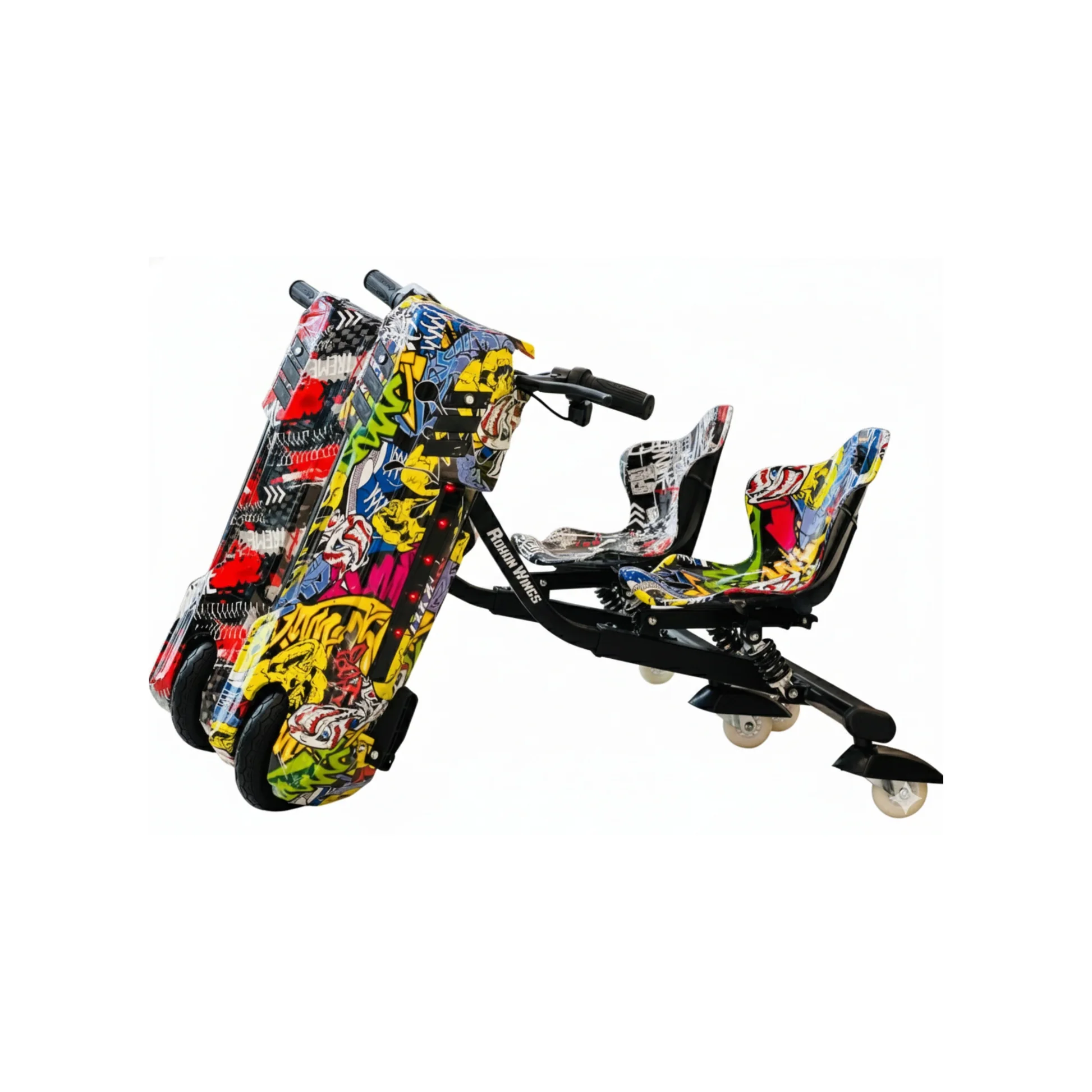 DTC 01 drifting scooter Rohan Wings DT-C drifting kids scooter with stable wheels, safe speed control, strong battery, and smooth drifting fun for children.