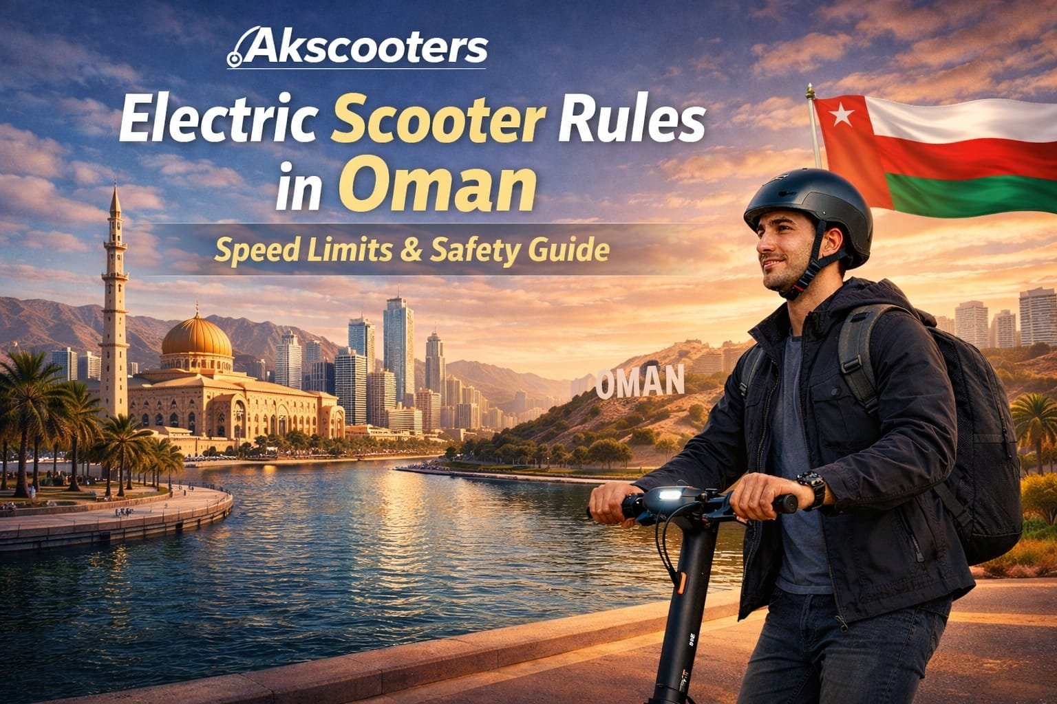 electric scooter, rules and safety guide by akscooters